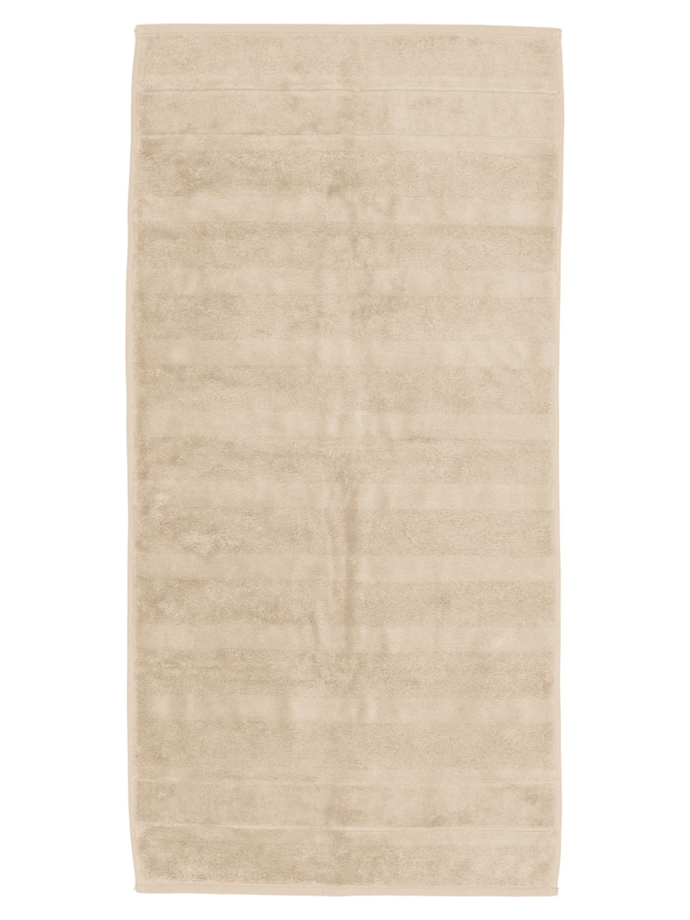 Cawö Towel 'Noblesse' in Brown