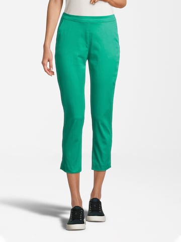 Regular Pantalon 'Luna' Orsay en vert : devant