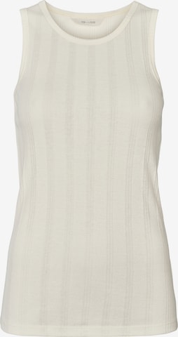 Gai+Lisva Onderhemd 'Alberte' in Wit: voorkant