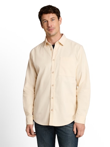 TOM TAILOR - Ajuste regular Camisa en beige: frente