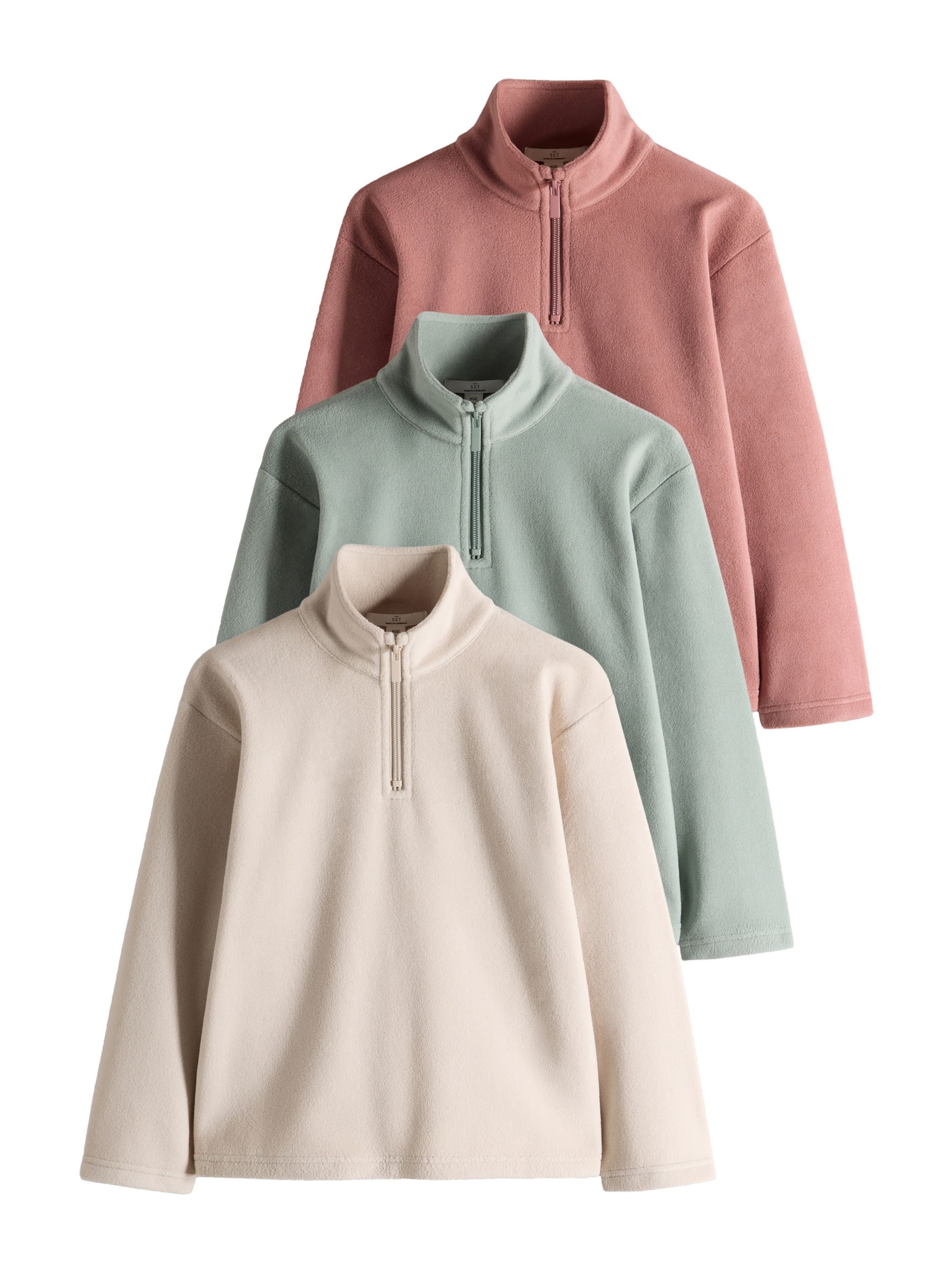 The Set - Jersey en gris: frente