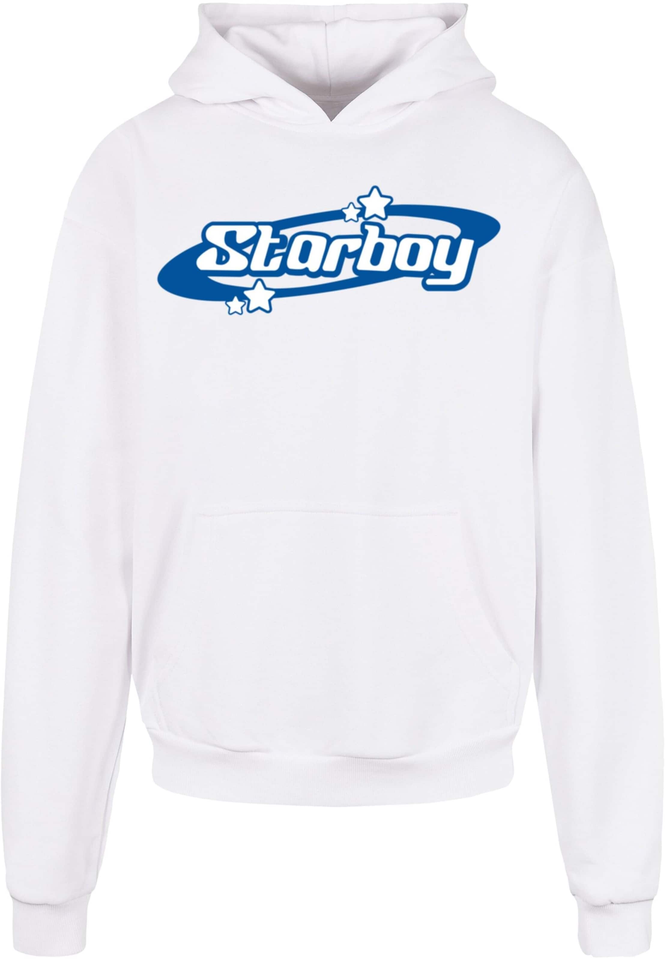 9N1M SENSE - Sweatshirt 'Starboy' em branco: frente