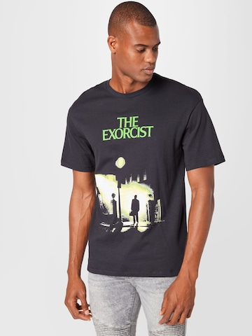 T-Shirt 'EXORCIST' JACK & JONES en noir : devant