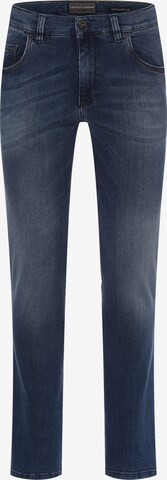 Finshley & Harding Slimfit Jeans 'Timmy' in Blauw: voorkant