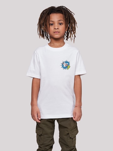 T-Shirt 'Looney Tunes Bugs Bunny' F4NT4STIC en blanc : devant