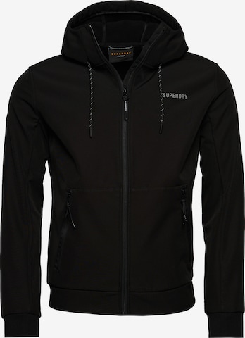 Veste mi-saison Superdry en noir : devant