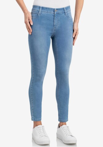 wonderjeans Skinny Jeans in Blue: front