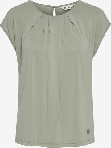 Oxmo Blouse in Green: front