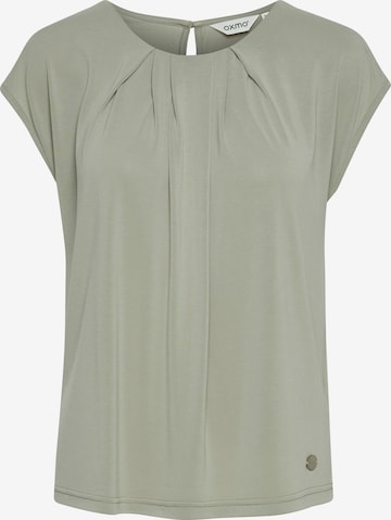 Oxmo Blouse in Green: front