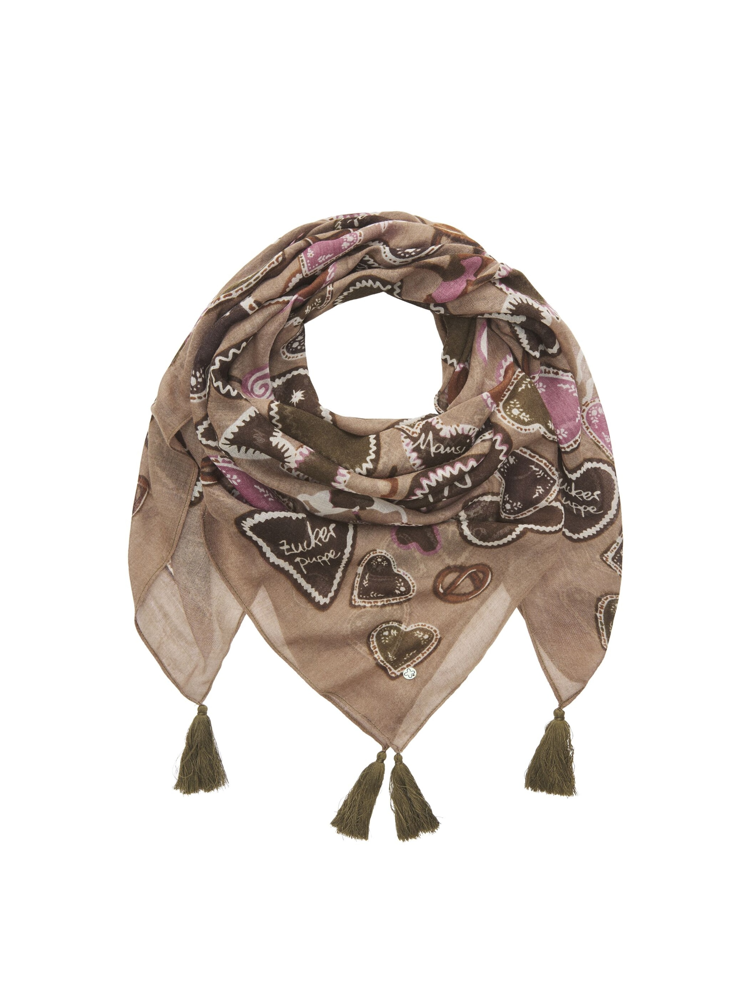 Foulard CODELLO en marron