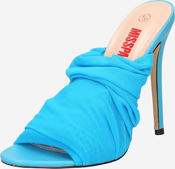 MisspapNatikače s potpeticom - plava boja: prednji dio