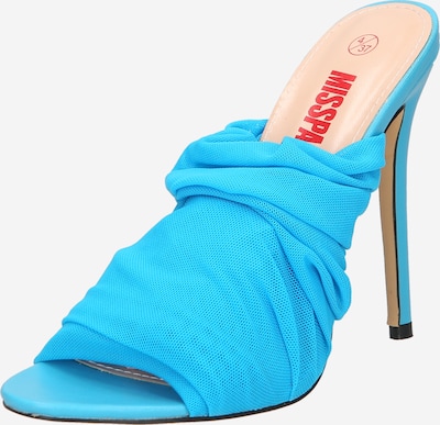 Misspap Zapatos abiertos en azul, Vista del producto