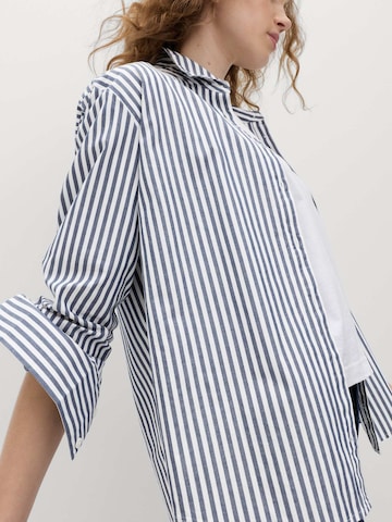 Marks & Spencer Bluse in Blau