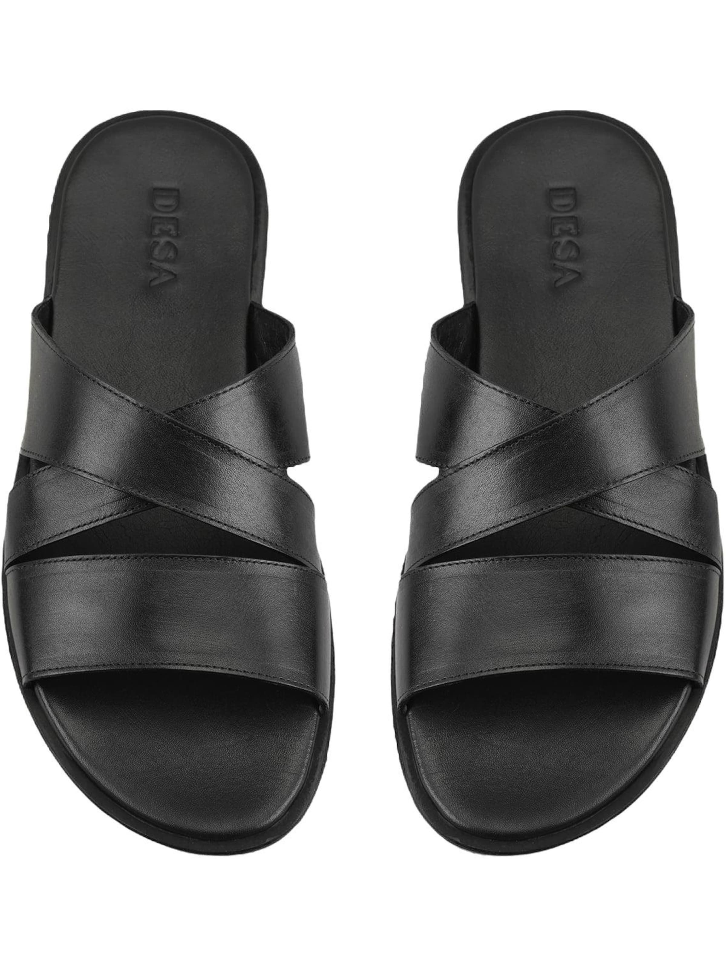 Desa Slipper 'Hausschuhe' in Black