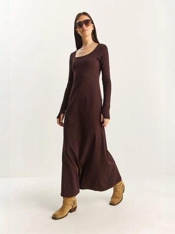 Bianco Lucci Dress in Brown
