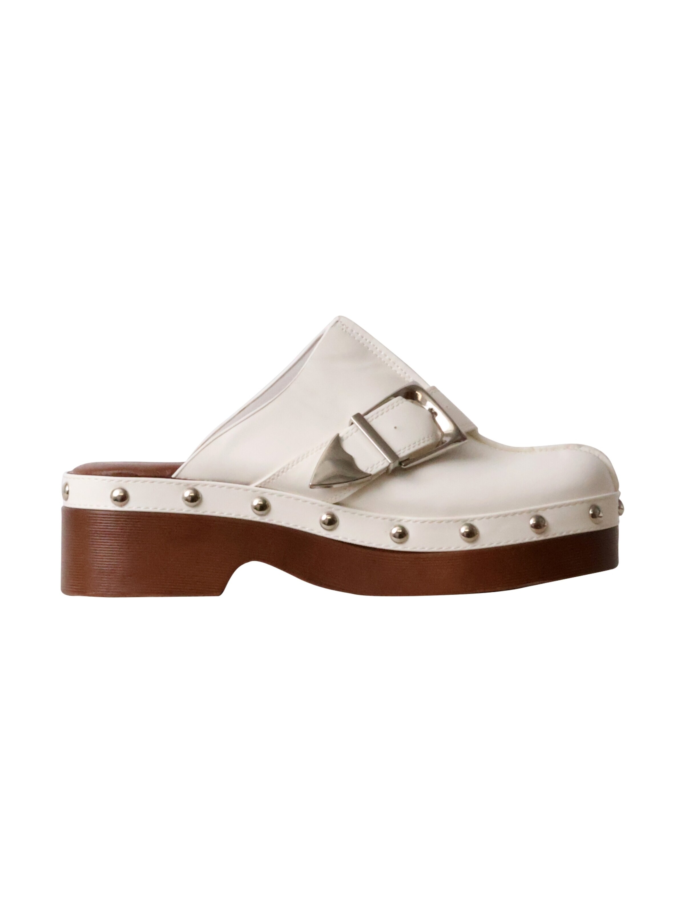 Joia Mule in White