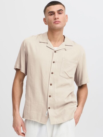 Fit confort Chemise ' SDPABLO ' !Solid en beige