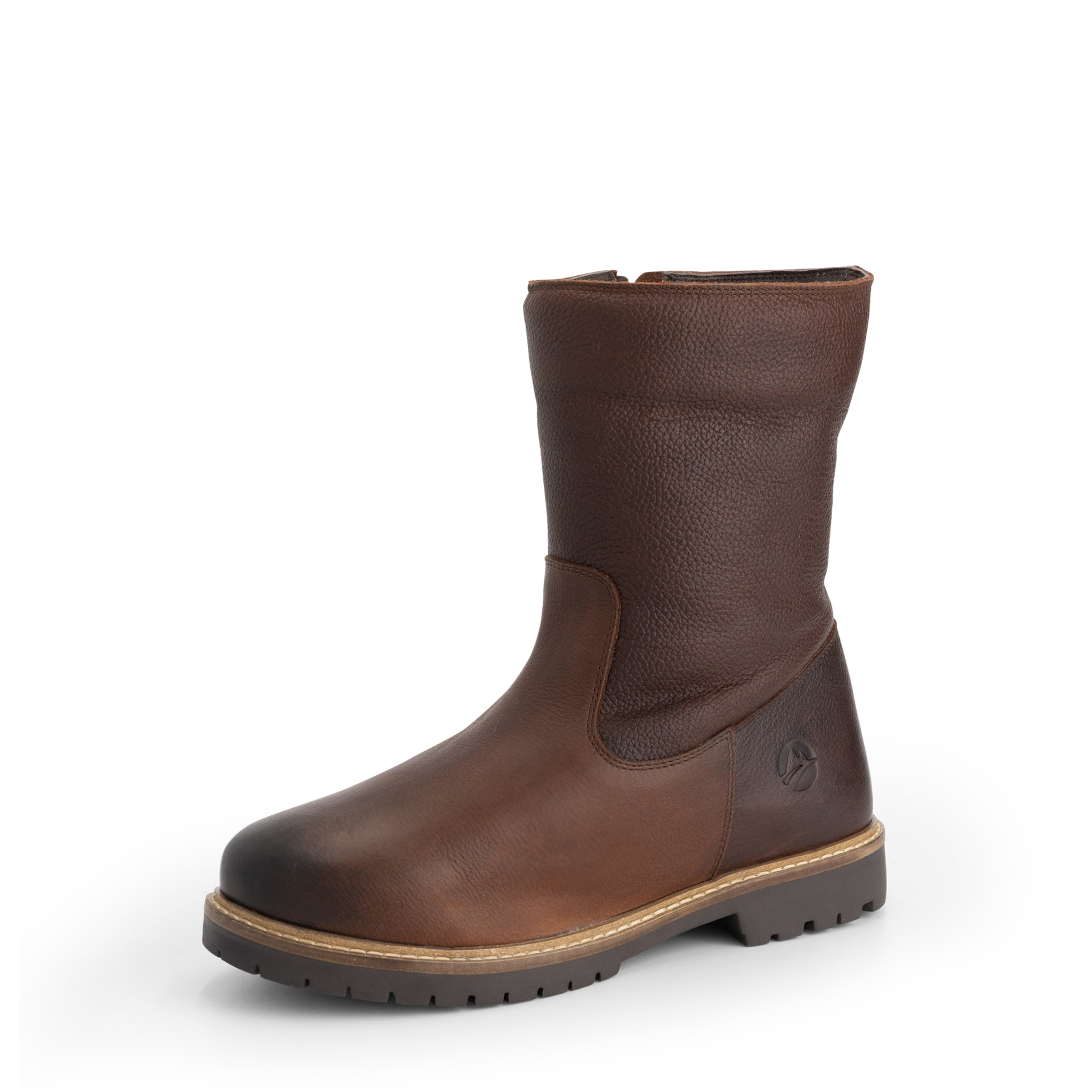 Travelin Boots 'Bykland ' in Bruin: voorkant