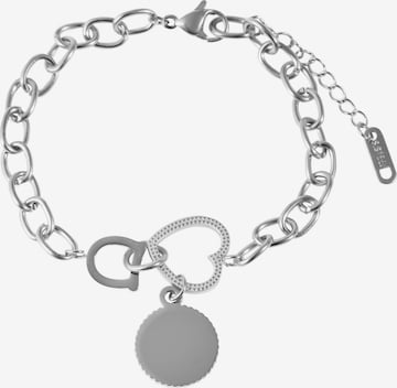 Akzent Bracelet 'Ausma' in Silver: front