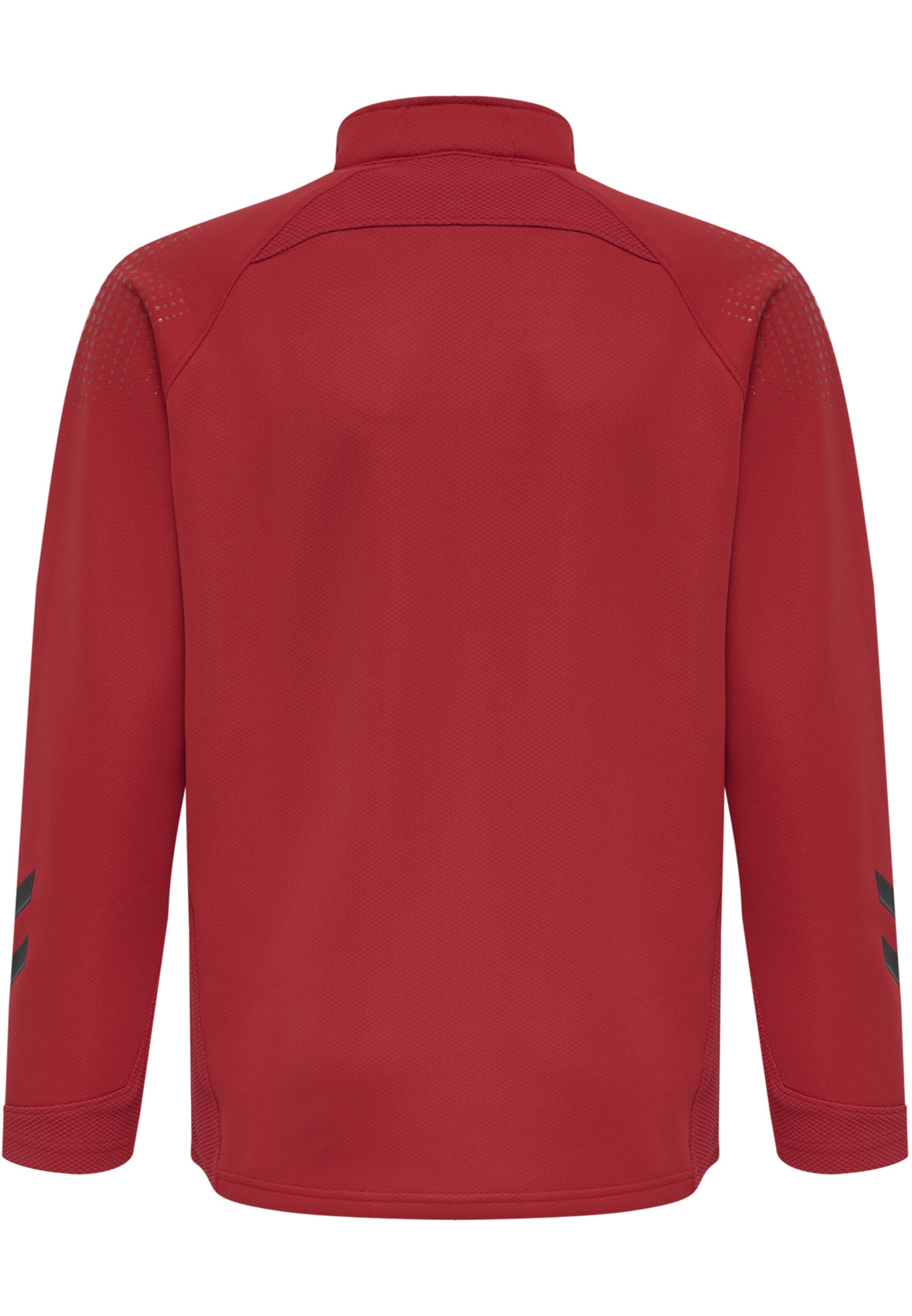 Hummel Sportssweatjakke 'Lead Poly' i rød