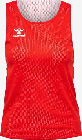 Hummel Performance Shirt in Red: front