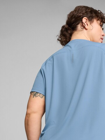 PUMA Функциональная футболка 'RUN FAVORITES' в Синий