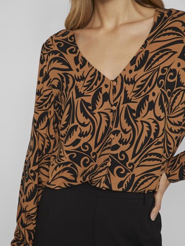 VILA Blouse in Brown