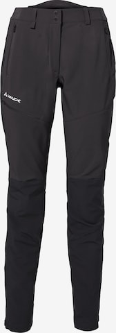 VAUDE Outdoor trousers 'Elope' in Grey: front