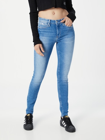 Regular Jeans de la Calvin Klein Jeans pe albastru: față