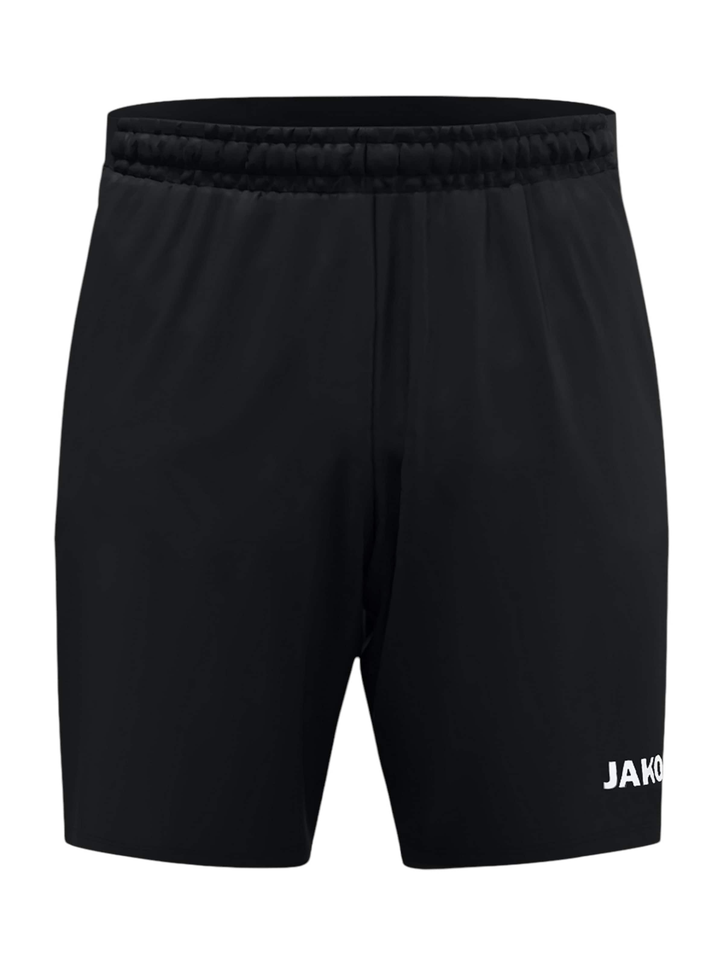 JAKO Workout Pants 'Dynamic' in Black: front
