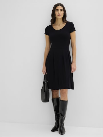 bonprix Jerseykleid in Schwarz