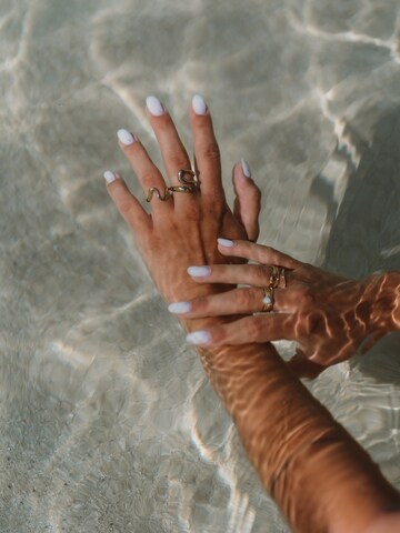 hiBALI Ring 'Lagoon' in Gold