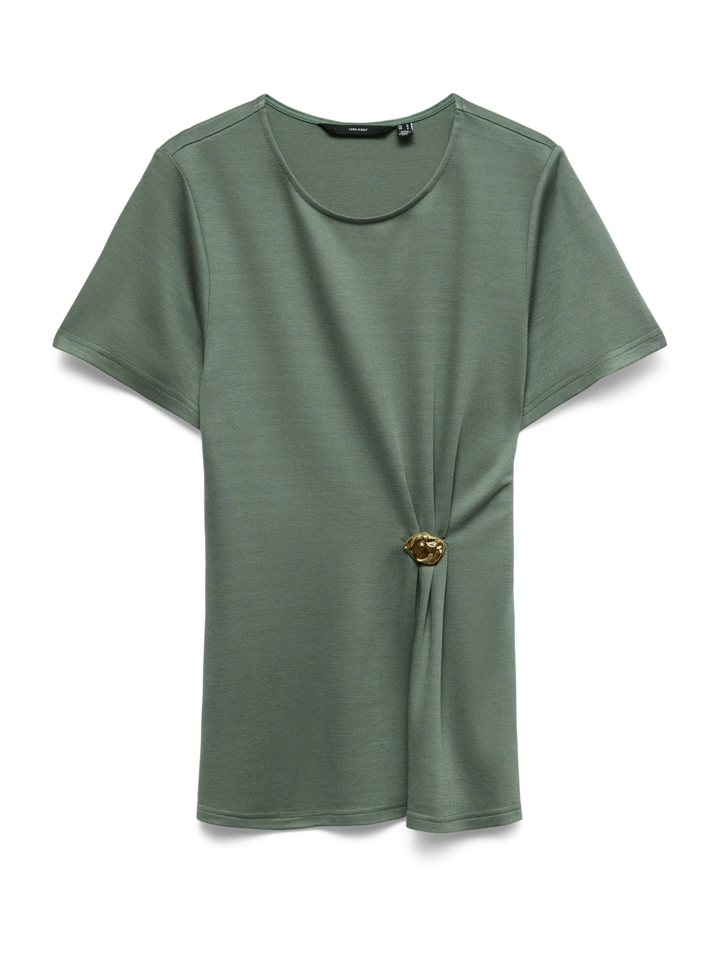 VERO MODA T-shirt i grön: framsida