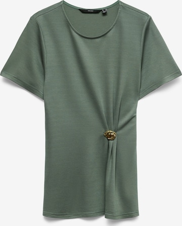 VERO MODA T-shirt i grön: framsida