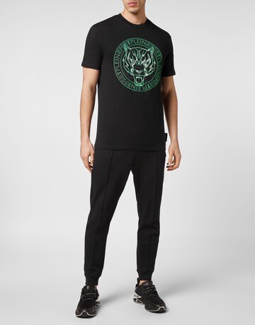 Maglietta 'Tiger' di Plein Sport in nero