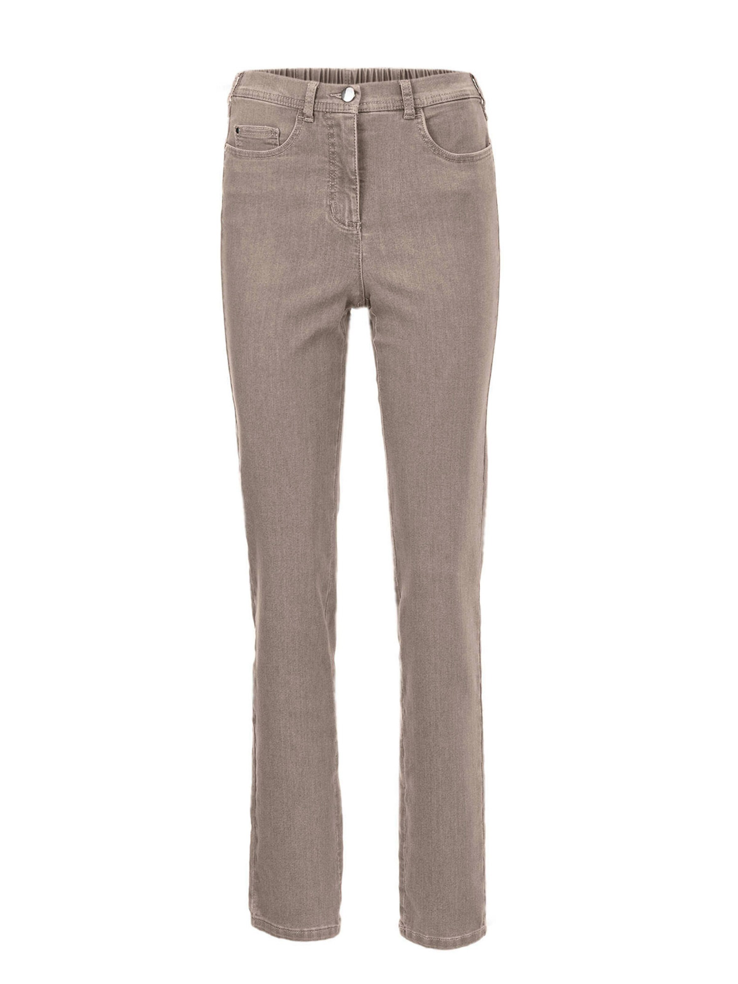 Goldner Jean en taupe, Vue avec produit