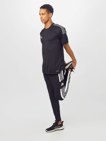 ADIDAS PERFORMANCE - Camiseta de fútbol 'Tiro' en negro