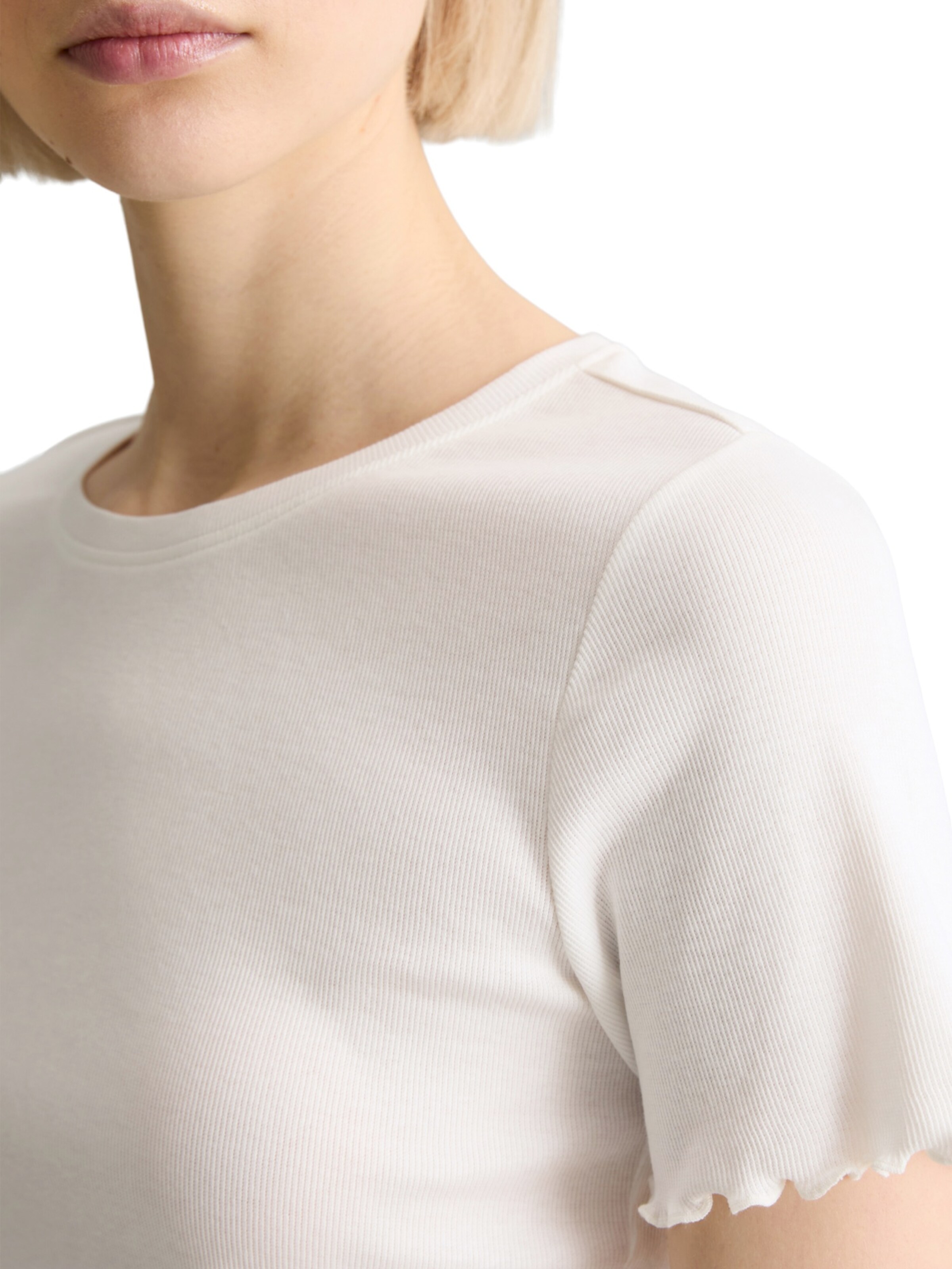 Tricou de la Marc O'Polo DENIM pe alb