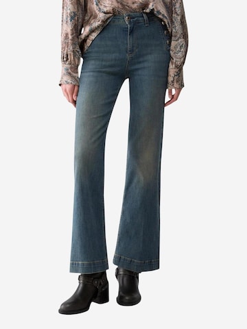 Liu Jo Wide leg Jeans i blå: framsida