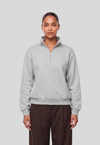 Urban Classics Sweatshirt in Grijs: voorkant