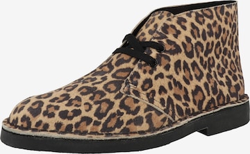 CLARKS - Zapatos con cordón 'Desert Bt Evo.' en marrón: frente