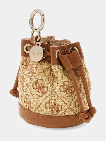 GUESS Key Ring 'Kirsten' in Brown