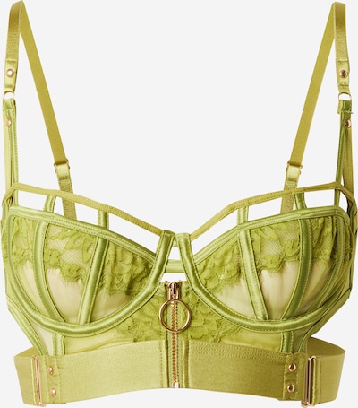 Hunkemöller Soutien-gorge 'Sable' en citron vert, Vue avec produit