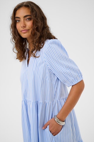 CULTURE - Vestidos camiseiros em azul