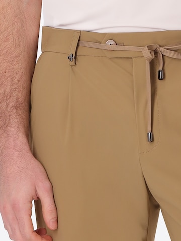 Regular Pantalon à pince 'T. ACTIVE' Distretto12 en marron