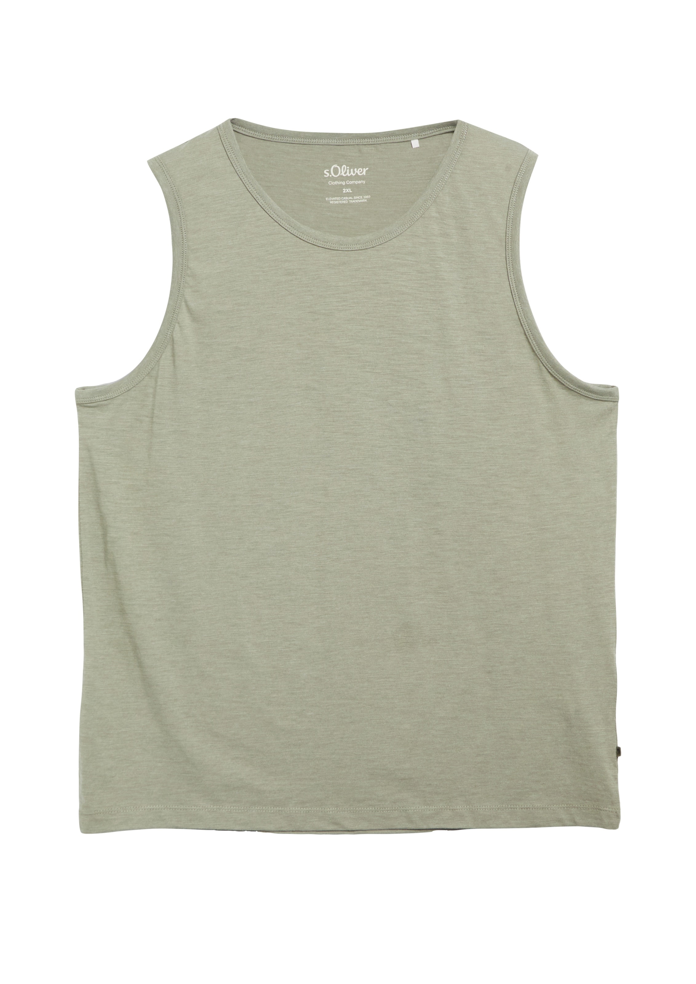 s.Oliver Tanktop in Grün: Vorderseite