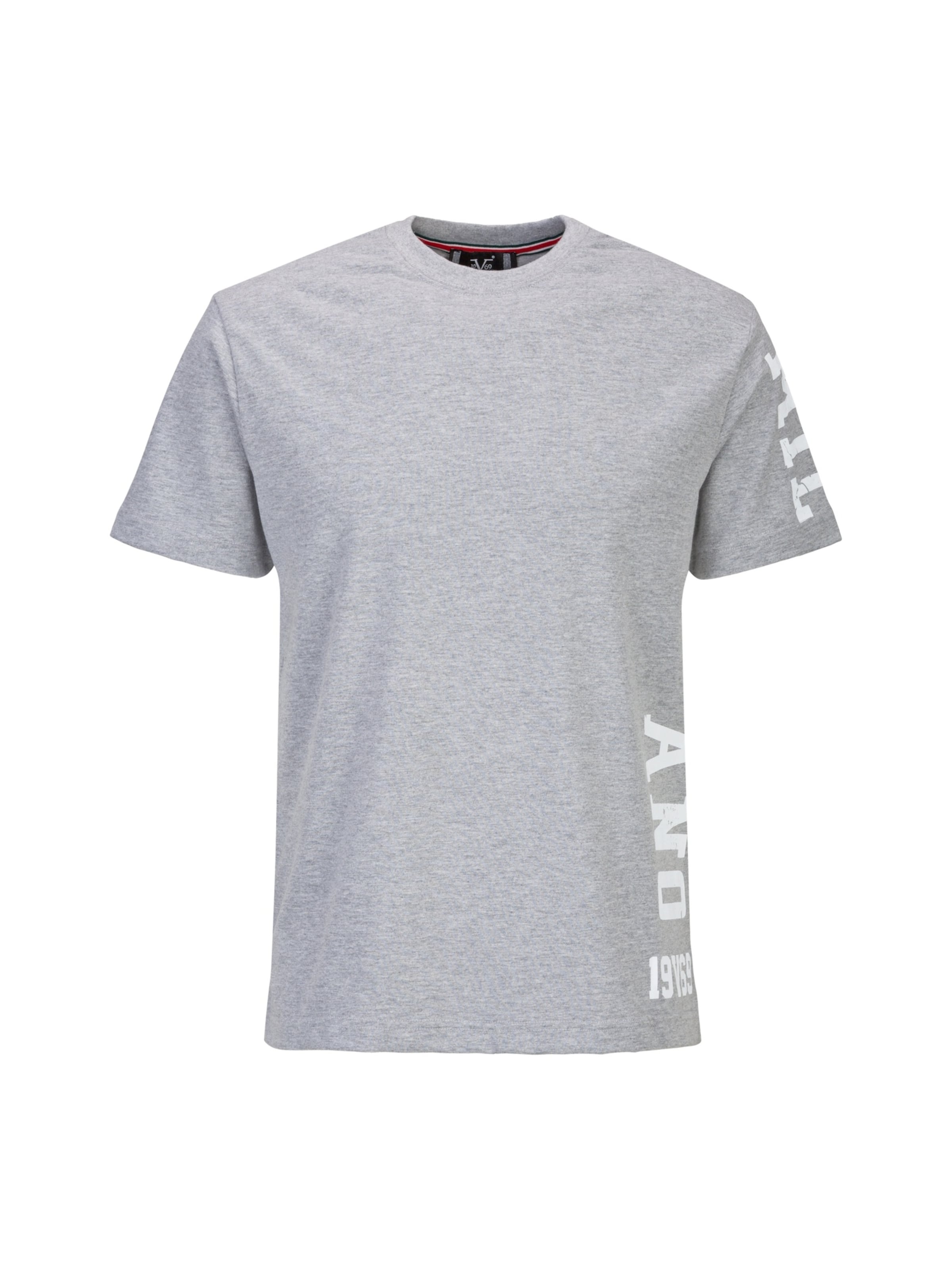 19V69 ITALIA Shirt 'Tamaro' in Grey: front