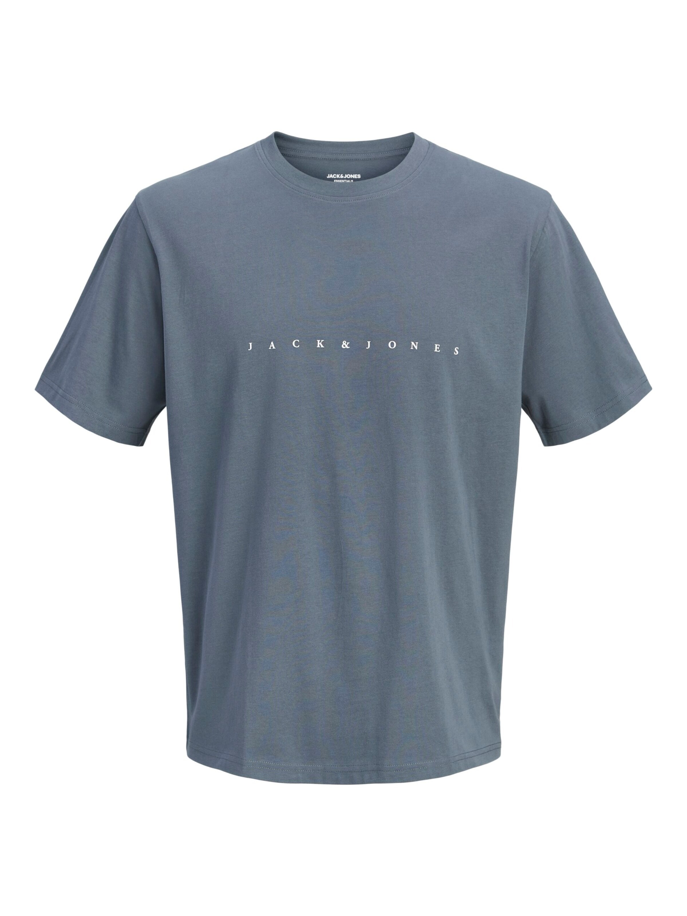 JACK & JONES Shirt in Grey: front