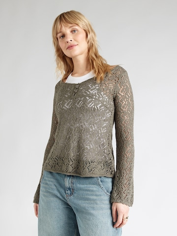 Pull-over 'BOHO STARSKY' HOLLISTER en vert : devant