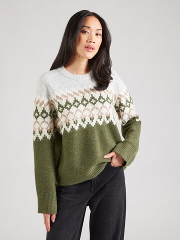 Abercrombie & Fitch Sweater 'MADELINE' in Green: front